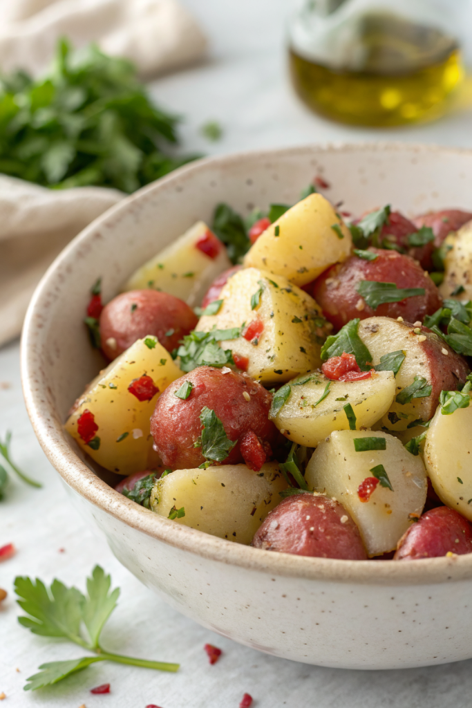 Dill and Dijon Potato Salad