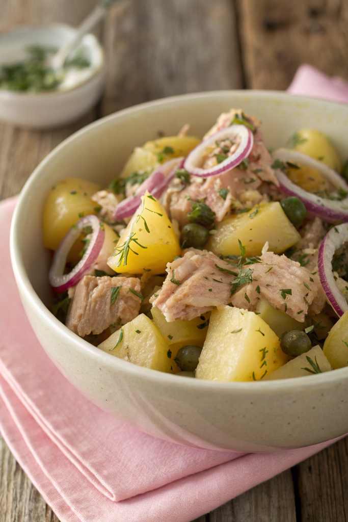 Italian Tuna Potato Salad