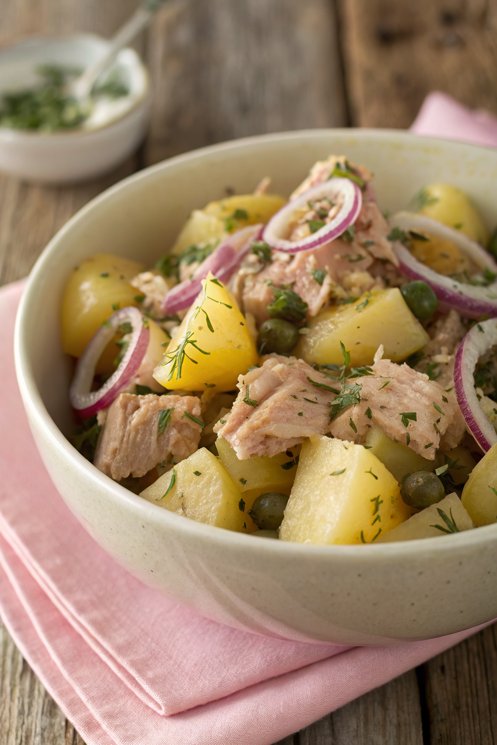 Italian Tuna Potato Salad
