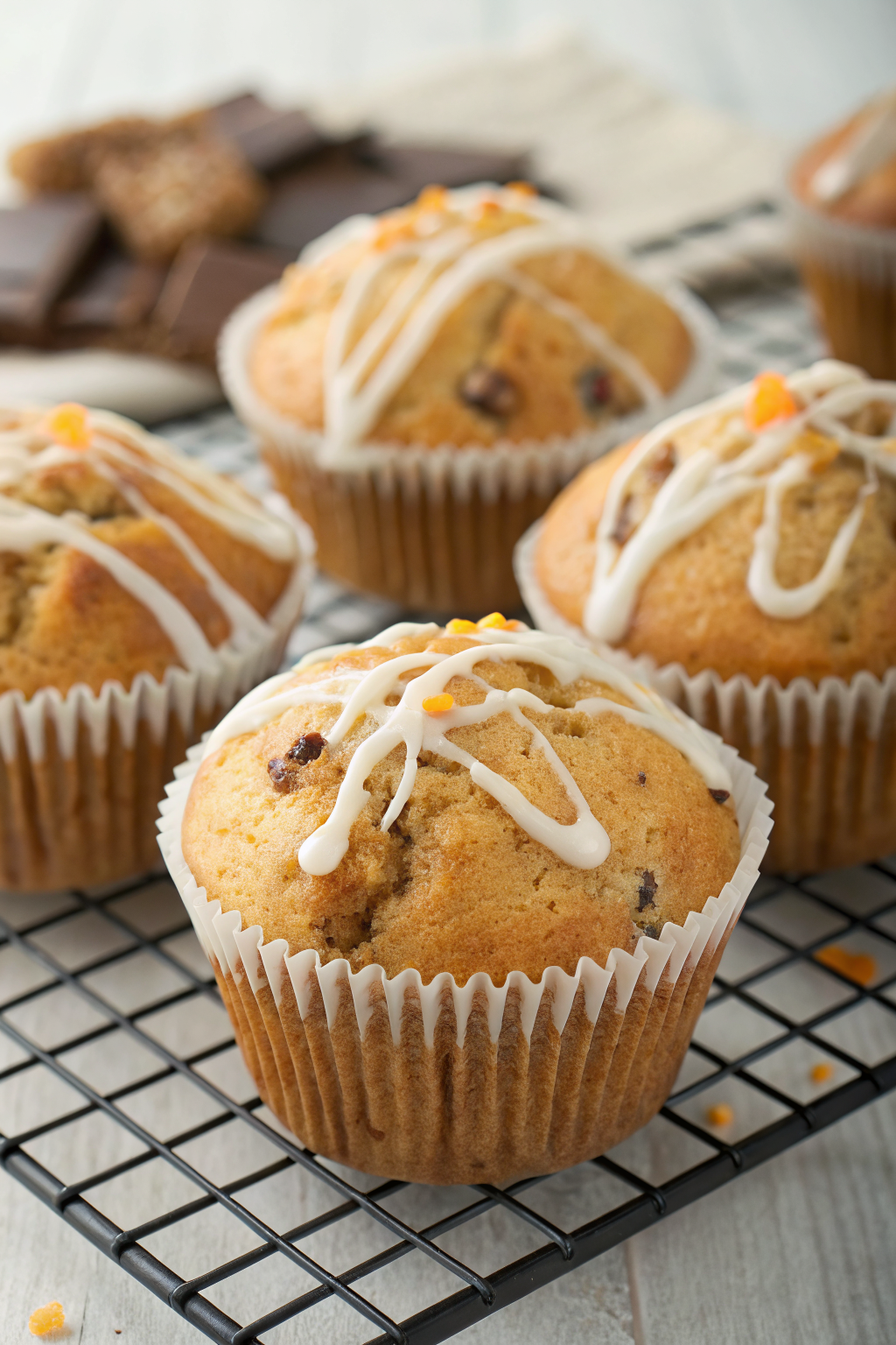 Carrot Cake Zucchini Muffins Recipe