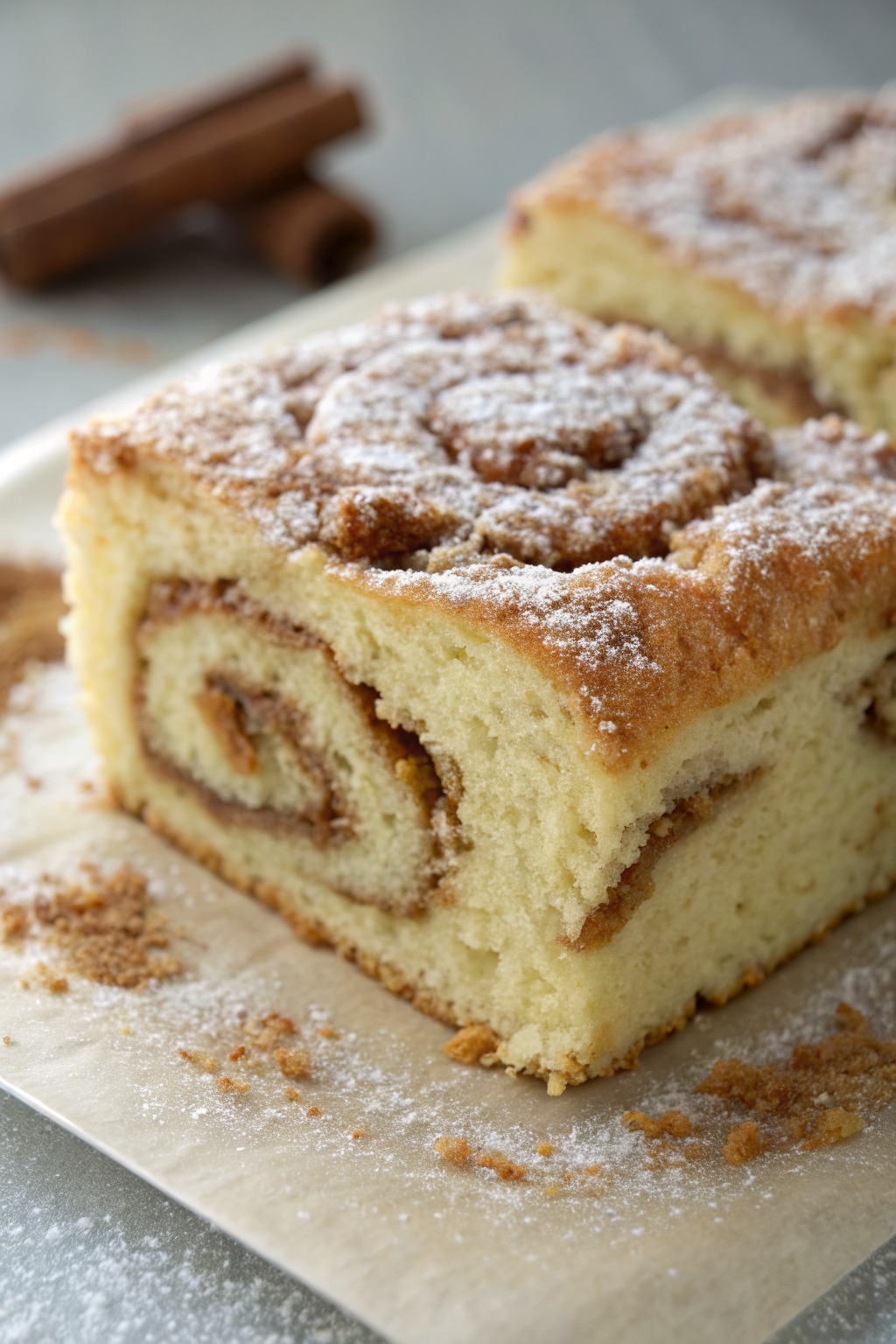 Cinnamon Sugar Zucchini Coffee Cake