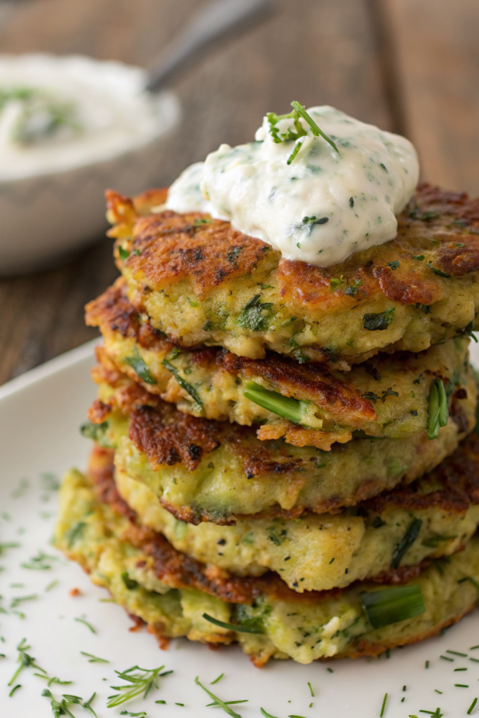 Crispy Zucchini Fritters Recipe