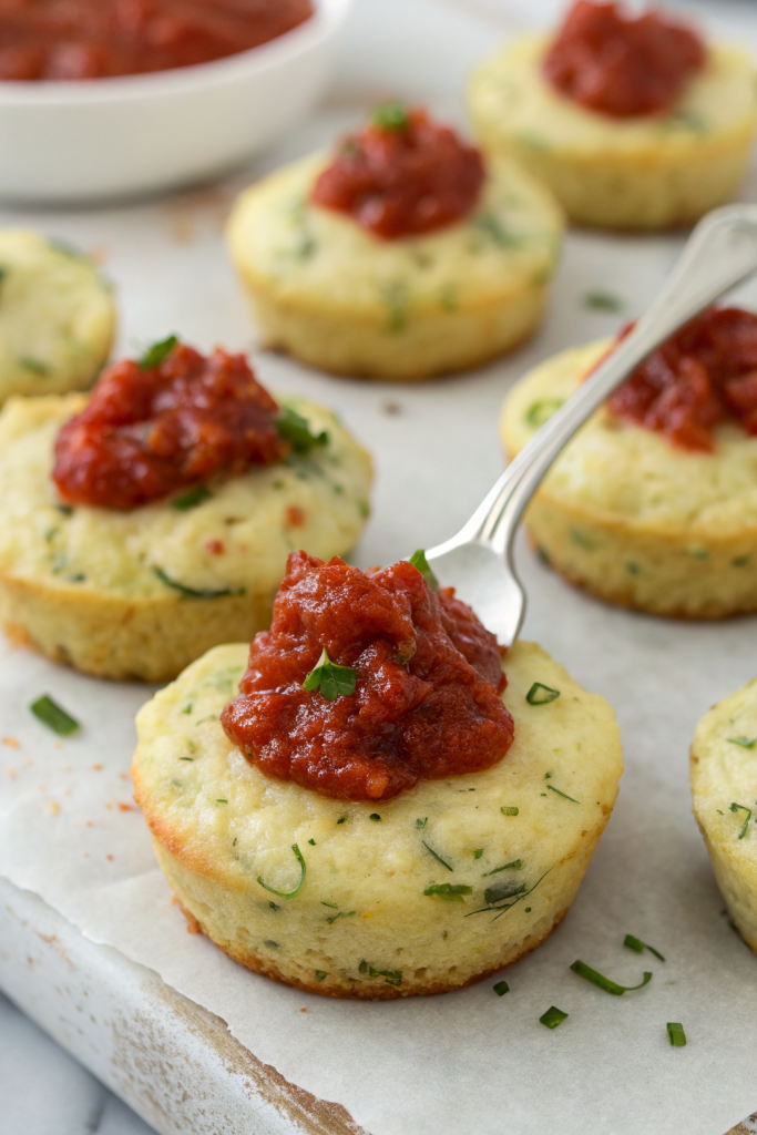 Italian Zucchini Garlic Bites Recipe