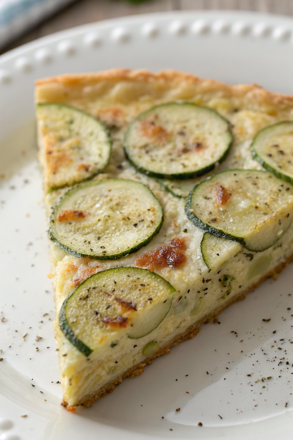 Keto Crustless Zucchini Quiche Recipe