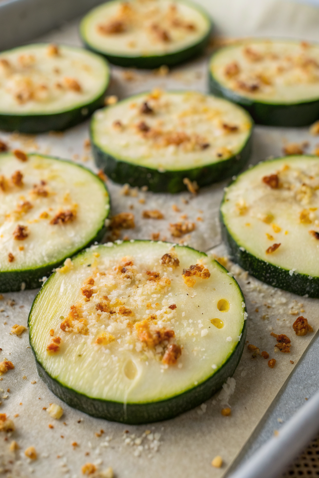 Oven Roasted Parmesan Zucchini Recipe