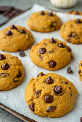 Pumpkin Chocolate Chip Cookies Recipe