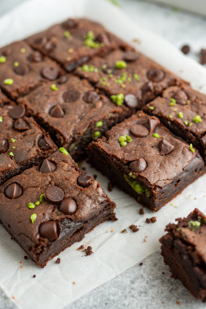 Vegan Zucchini Brownies Recipe