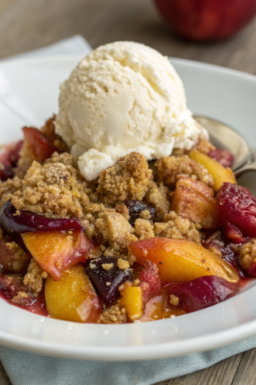 Zucchini Apple Crisp Recipe