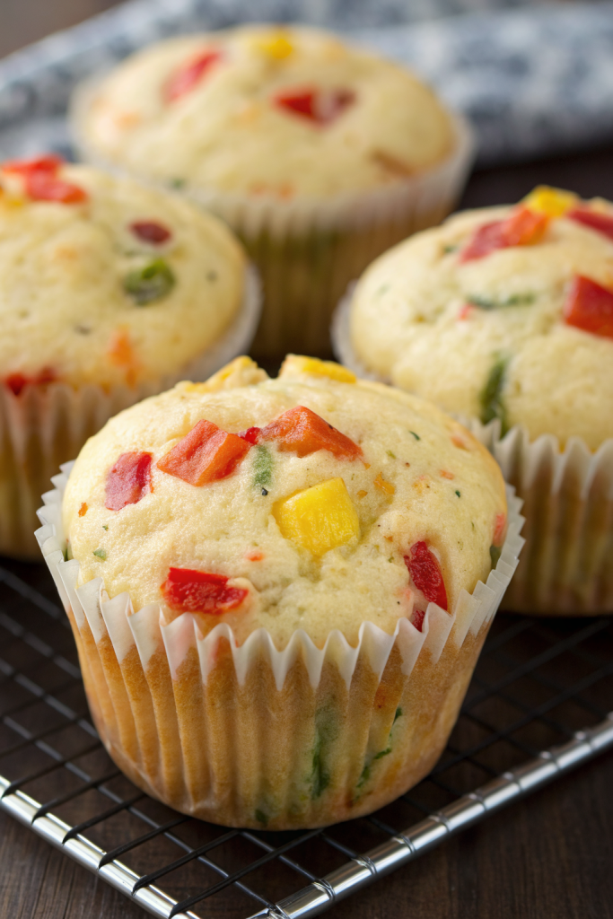 Zucchini Cheese Muffins Recipe