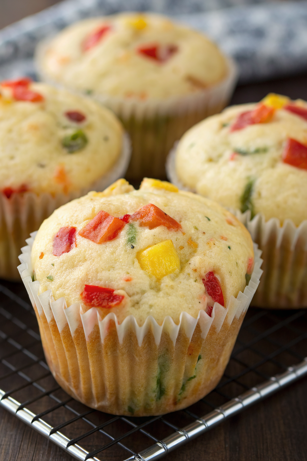 Zucchini Cheese Muffins Recipe