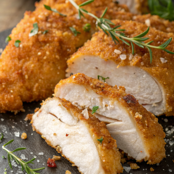Baked Crunchy Hot Honey Chicken Recipe