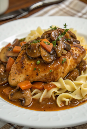 Juicy Chicken Marsala Recipe