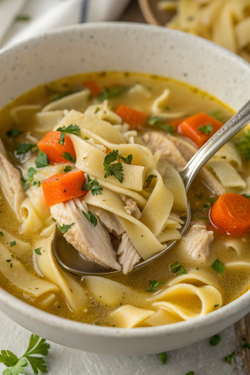 Rotisserie Chicken Noodle Soup Recipe